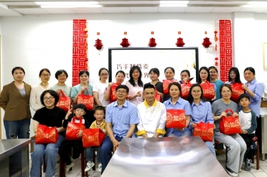 女職工業(yè)余文化活動 | 巧手制燒麥 景興悅食光